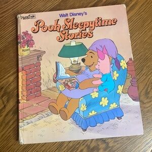 Vintage Walt Disney’s Pooh’s Sleepytime Stories 1974 Golden Book Golden Press